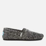Thumbnail for your product : Toms Women's Seasonal Sweater Knit/Faux Shearling Lined Slip On Pumps