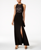 Thumbnail for your product : Nightway Petite Lace A-Line Gown
