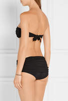Thumbnail for your product : Norma Kamali Bill Ruched Bikini Briefs - Black