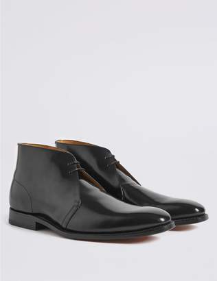 Marks and Spencer Leather Lace-up Chukka Boots
