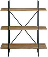 Thumbnail for your product : Three-Shelf Media Center Etagere Bookcase