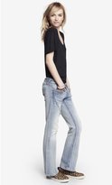 Thumbnail for your product : Rerock Super Thick Stitch Boot Cut Jean