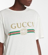 Thumbnail for your product : Gucci Logo cotton T-shirt