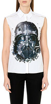 Thumbnail for your product : Preen Darth Vader sleeveless cotton shirt