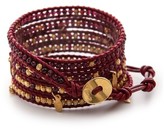 Thumbnail for your product : Chan Luu Beaded Charm Wrap Bracelet