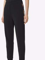 Thumbnail for your product : Burberry Stephan Vintage Check-detail track pants