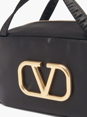 Valentino Garavani Garavani - V-logo Makeup Bag - Black