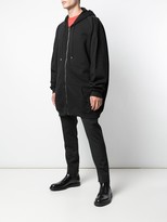 Thumbnail for your product : Alyx Oversized Zip Front Hoodie