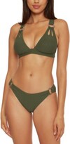 Thumbnail for your product : Becca Womens Line In The Sand Bikini Top Hipster Bottoms Women's Swimsuit
