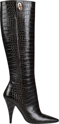 Tom Ford 8 Women Dark brown Knee boots Soft Leather - ShopStyle