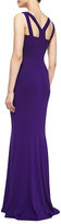 Thumbnail for your product : Nicole Miller Sleeveless V-Neck Mermaid Gown