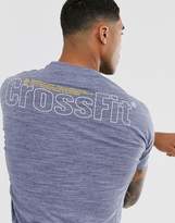Thumbnail for your product : Reebok Crossfit melange t-shirt in navy