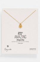 Thumbnail for your product : Dogeared 'U R an Amazing Mom' Boxed Heart Locket Pendant Necklace