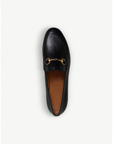 Thumbnail for your product : Gucci Women's Black Jordaan Leather Loafers, Size: EUR 35 / 2 UK WOMEN