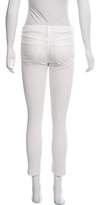 Thumbnail for your product : Mother Low-Rise Cropped Skinny Jeans