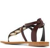 Thumbnail for your product : P.A.R.O.S.H. T-Bar Sandals