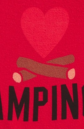 Wildfox Couture 'I Heart Camping' Pullover Hooded Sweatshirt (Big Girls)