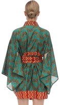 Thumbnail for your product : I Was A Sari Lvr Sustainable Hand-Embroidered Kimono