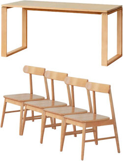 Corrigan Studio Maryan Rectangular Dining Set