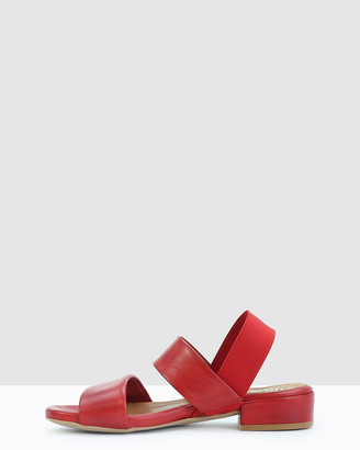 EOS Women's Red Heeled Sandals - Essie - Size One Size, 38 at The Iconic