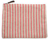 Thumbnail for your product : General Knot & Co Portsmouth Linen Stripe & Waxed Canvas Laptop Sleeve/Carryall-Large