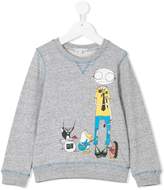 Thumbnail for your product : Little Marc Jacobs printed sweatshirt