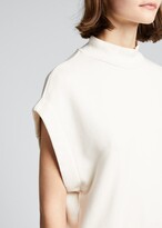 Thumbnail for your product : NSF Hepburn Mock-Neck Sleeveless Sweatshirt
