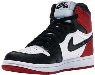 Nike Jordan 1 Retro High Satin Black Toe Sneakers Size US 7.5W (EU 38.5) -  ShopStyle
