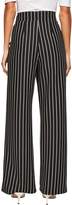 Thumbnail for your product : Miss Selfridge Stripe Button Flare Wide Leg Trousers