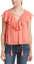 Thumbnail for your product : Do & Be DO+BE Do+Be Sleeveless Ruffle Top