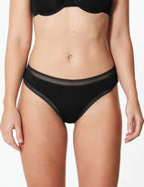Thumbnail for your product : Marks and Spencer Lace Trim Thong