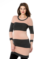 Thumbnail for your product : A Pea in the Pod French Connection 3/4 Sleeve Rib Knit Maternity Sweater