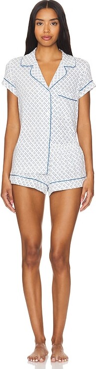 Eberjey Gisele Shortie PJ Set