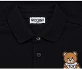 Thumbnail for your product : Moschino Toy Bear Logo Long Sleeved Polo Colour: BLACK, Size: Age 4