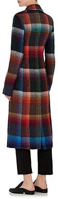 Missoni Women's Checked Mohair-Blend Long Coat