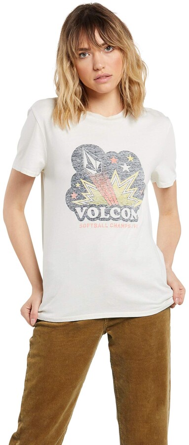 Volcom SMN T-shirt pinstone Heather-Crimson-NEUF /& neuf dans sa boîte