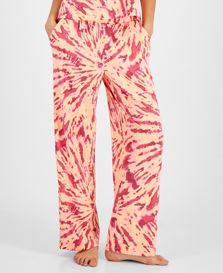 Jenni Women's HighRise WideLeg Pajama Pants, Created for Macy's