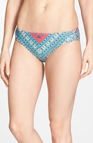 Thumbnail for your product : Lucky Brand Swimwear 'Frances' Reversible Hipster Bikini Bottoms
