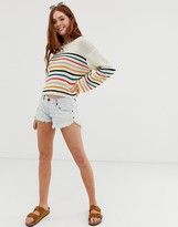 Thumbnail for your product : Rip Curl Golden Haze knit beach jumper in stripe