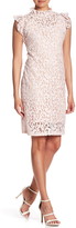 Thumbnail for your product : Alexia Admor Lace Cap Sleeve Sheath Dress