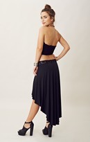 Thumbnail for your product : Michelle Jonas HIGH LOW WRAP SKIRT
