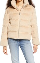 Thumbnail for your product : Noize Marina Faux Fur Puffer Jacket