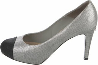 CHANEL Silver Heels for Women for sale