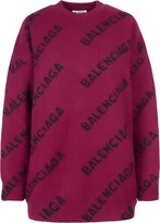 Balenciaga Women's Purple Sweaters | ShopStyle