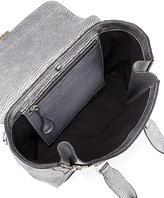 Thumbnail for your product : 3.1 Phillip Lim Pashli Medium Leather Satchel Bag, Silver