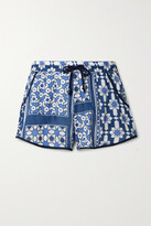 Thumbnail for your product : PARADISED + Net Sustain Hanna Printed Voile Shorts