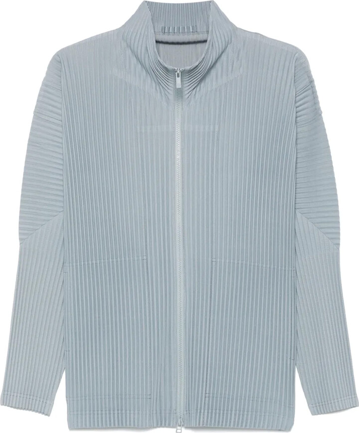 Homme Plissé Issey Miyake Cotton Bolls Pleated Jacket