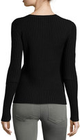 Thumbnail for your product : Frame Overlap Rib Sweater
