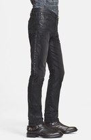Thumbnail for your product : Belstaff 'Knightly' Slim Fit Coated Jeans (Black)