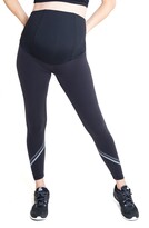 Thumbnail for your product : Ingrid & Isabel Chevron Crossover Panel Waist Active Maternity Leggings